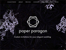 Tablet Screenshot of paperparagon.com